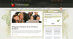 Desktop Screenshot of freelanceapple.com